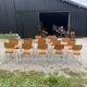 Chairs pagholz base sled light wood