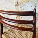 Ensemble de 6 chaises, modèle 78 en palissandre, première édition par Niels Moller, circa 1962-1970