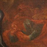 Antique Italian painting Christ in the Garden of Olives from 17th century