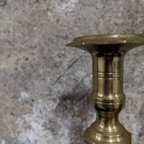 Pair of brass candlesticks