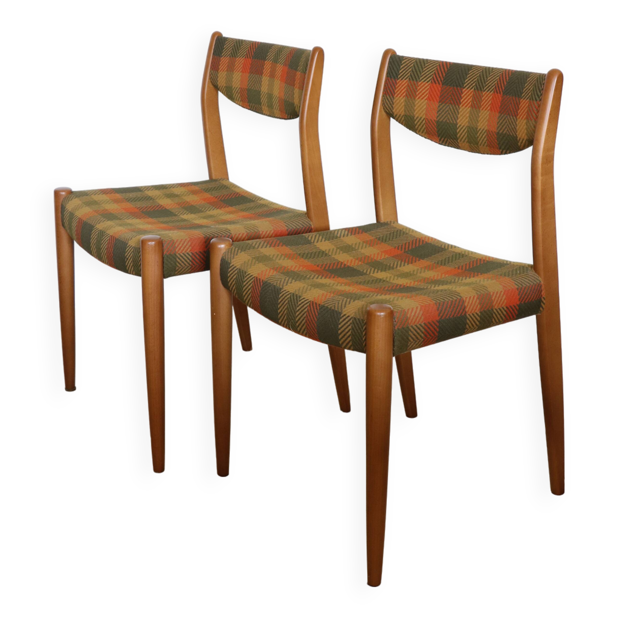 Pair of Scandinavian chairs