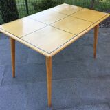 Table salle à manger Hans Bellmann & Horgen Glarus années 1950