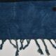 Blue Black Antique Turkish Runner Rug, 79x342Cm