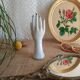 Main baguier , soliflore vintage