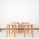 Ikea stools, frosta model, from the 90s. set of 4.
