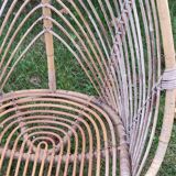 Rattan armchair