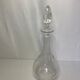 2211785 Old crystal decanter cap facets XXth