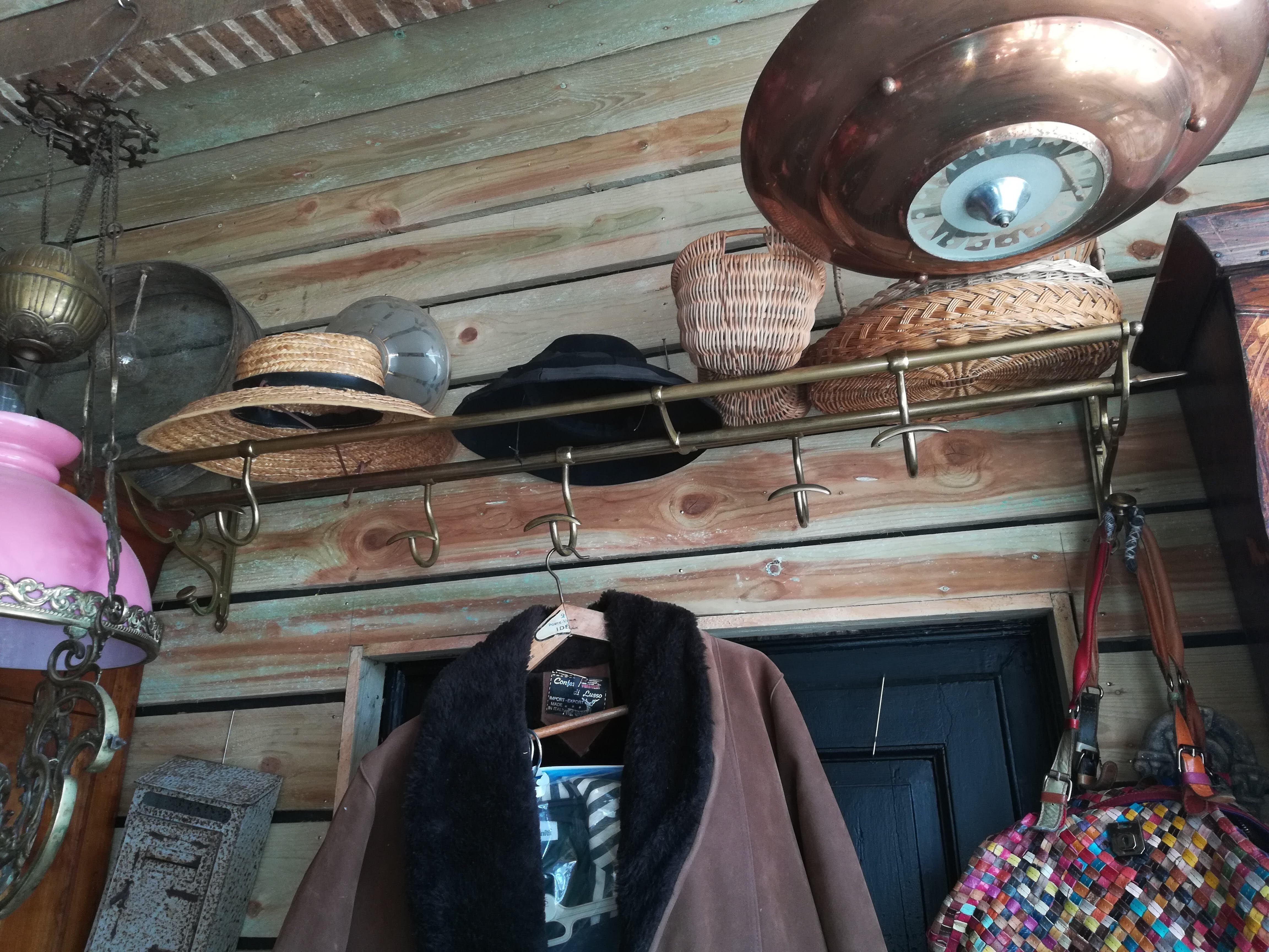 50s wall coat holder