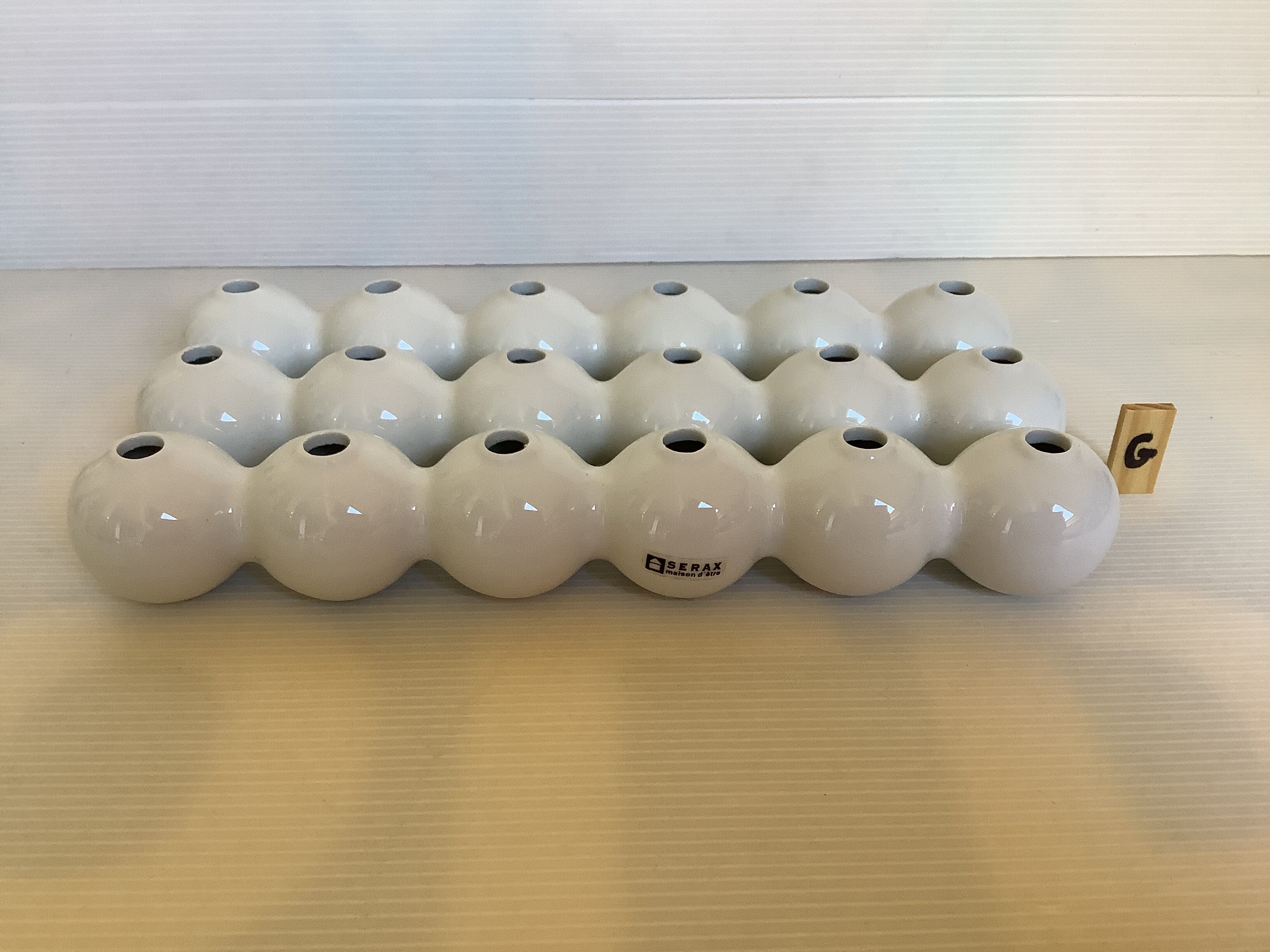 3 spades flowers farandoles design René Barba Serax