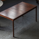 Extendable dining table in rosewood by Inger Klingenberg for Fristho, Dutch design, 1960s
