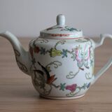 Chinese hand painted teapot Jingdezhen