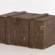 Small antique olive green chest (c.1920) #26