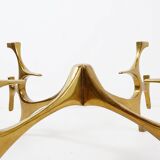 Sculptural coffee table in the style of Fred Brouard