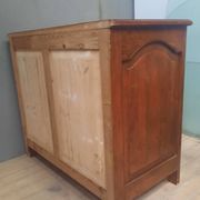 Louis XIV style commode in natural wood