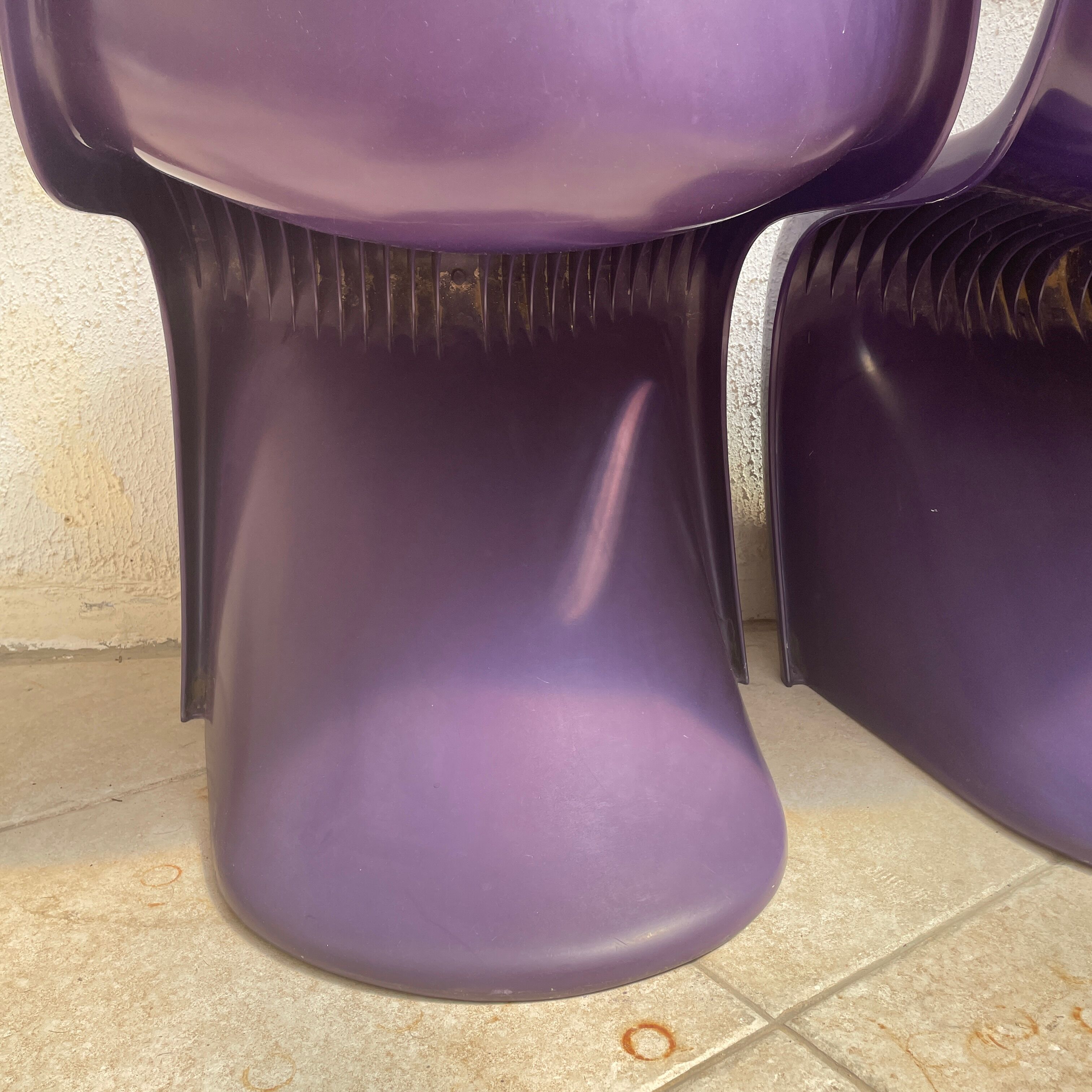 Pair of chairs by Ver,er Panton, Herman Miller 1973