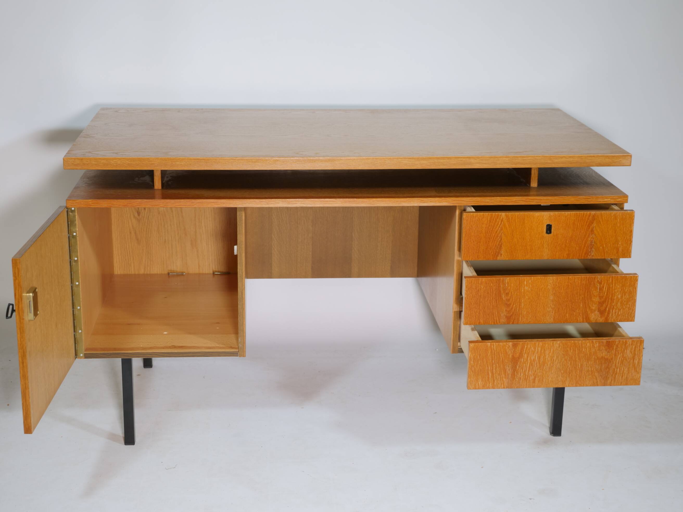 Mid-Century Design Teak Desk 1960s Office Table