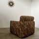 Old floral pattern armchair design Wittmann Austria Josef Hauffmann vintage