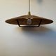 Scandinavian suspension in rope and teak - ufo - 60s 70s