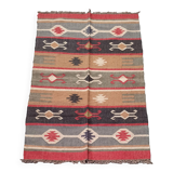 Kilim rug in jute and cotton. 125cm x 195cm