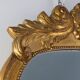 20th Century Louis XV style mirror “VM Belgium” in gilt wood