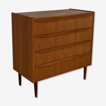 Commode teck 1960