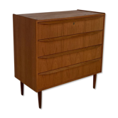 Commode teck 1960