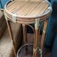Selette plant stand in rattan and bamboo — 1960s/1970s