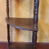 Corner shelf, vintage, wooden