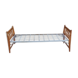 Foldable oak bed,1950