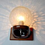 Wall lamp Space age, Murano glass, Italy, 1980