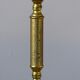 Lamppost in veined onyx and brass metal of the 1960s