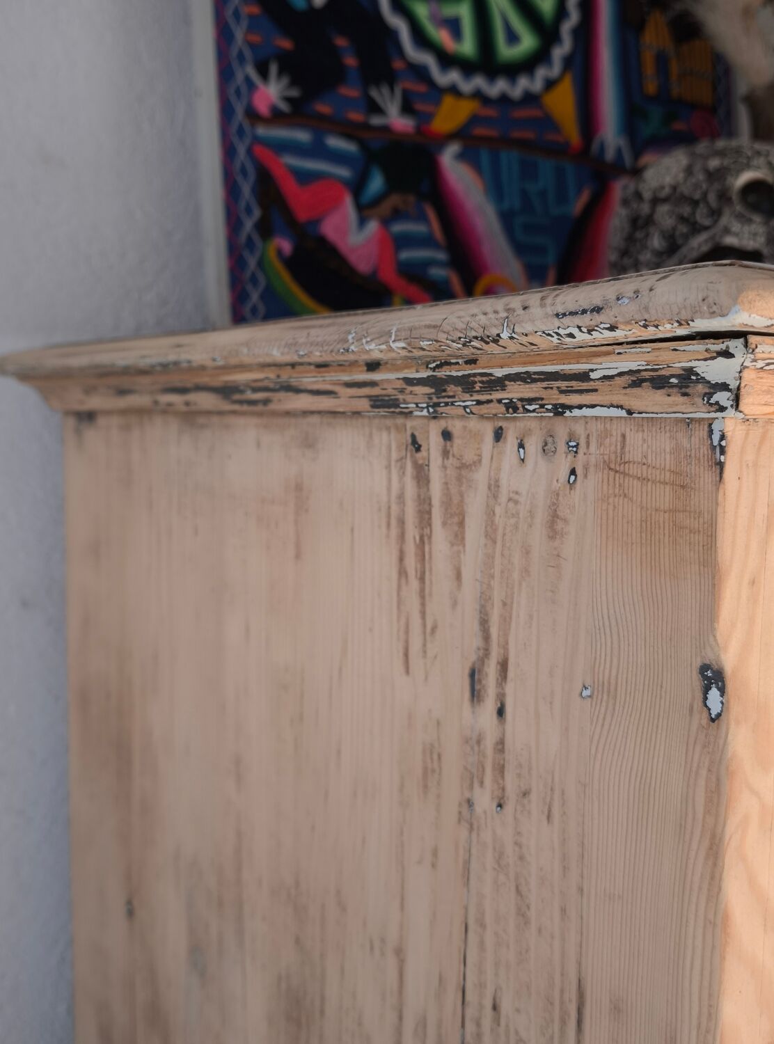 Confiturier, buffet ancien en sapin