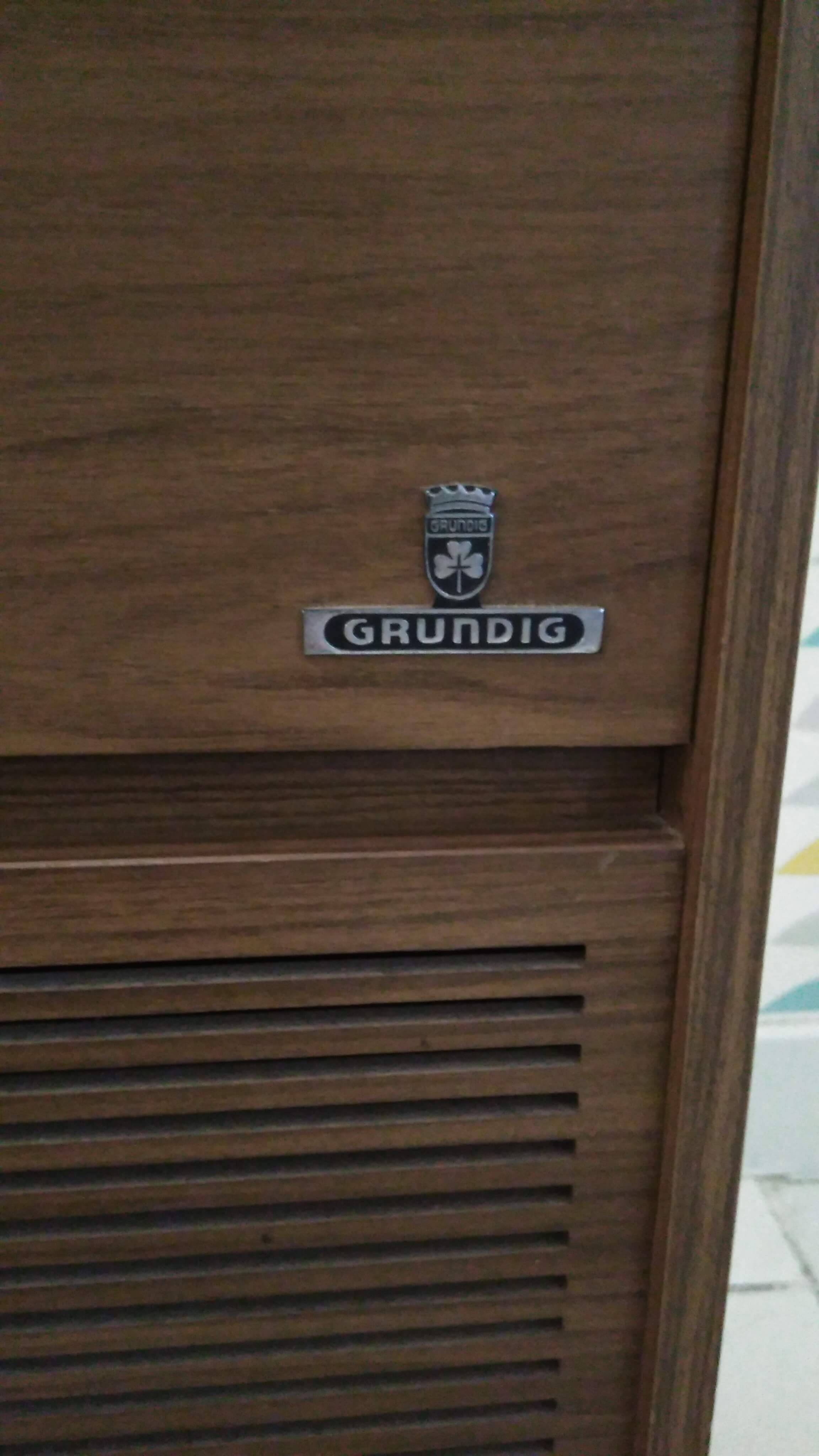 Grundig radio furniture 60 foot compass