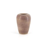 Convex purple vintage vase