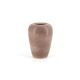 Convex purple vintage vase