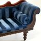 Antique Victorian chaise longue / méridienne