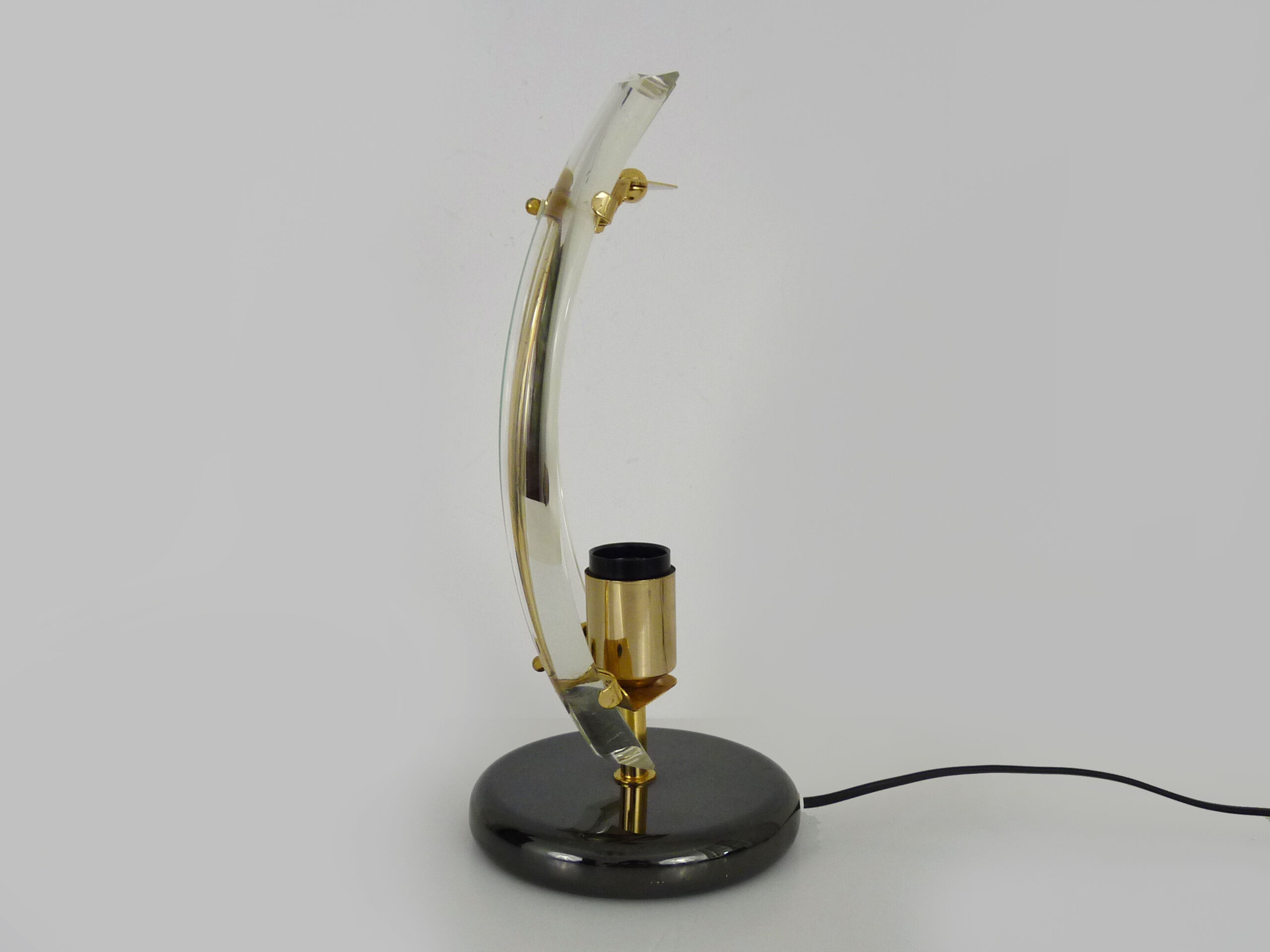Murano glass table lamp by Paolo Venini 1970s