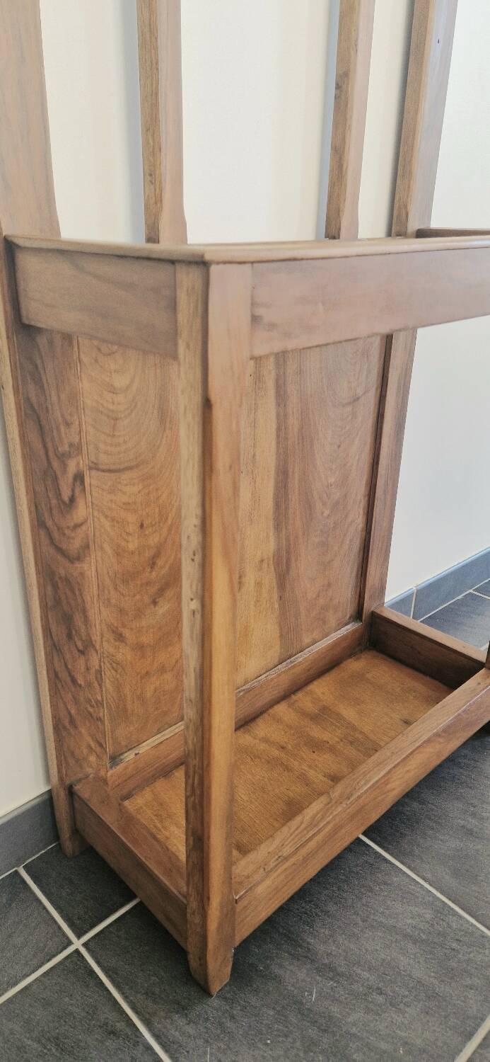 Vestiaire d’entrée style Art Déco  - Époque 1930 - Bois et métal