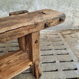 Workbench oak side table 19th century