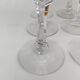 12 large crystal glasses from Saint Louis, 1930s.