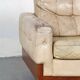 Vintage club chair in rosewood and leather