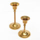 A pair of brass candlesticks, Austria in the 1960