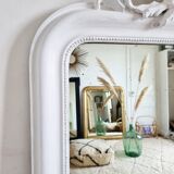 Miroir Louis Philippe blanc
