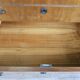 1980s chest of drawers with marble top and four drawers