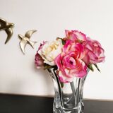 Daum crystal vase, signed, 2.2 kg