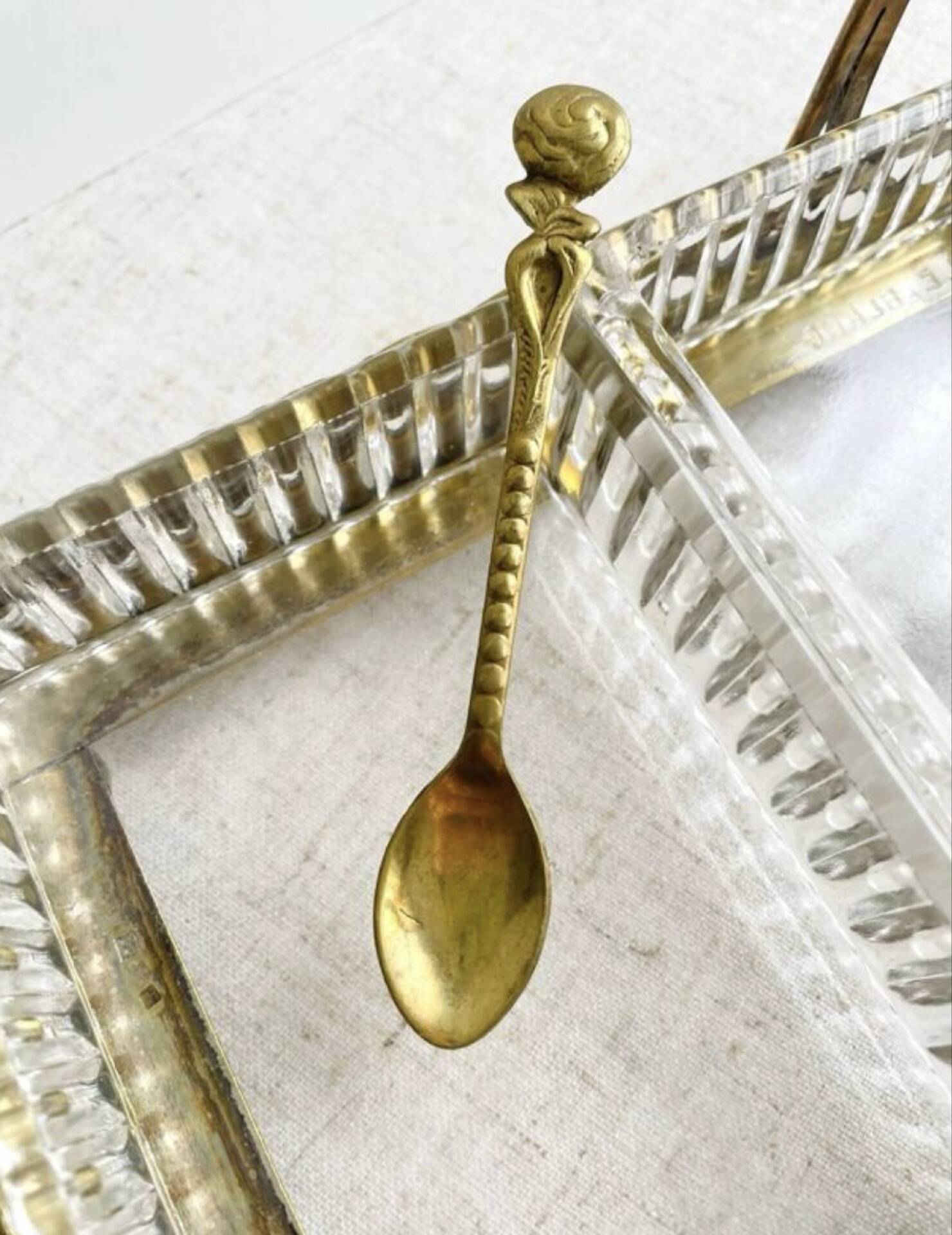 Old serving platter