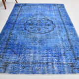 Tapis turc bleu, 191x272Cm