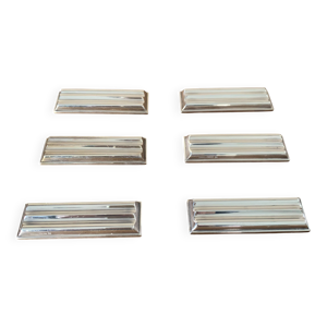 6 Portes couteau métal