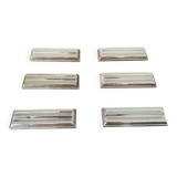 6 silver-plated knife rests Christofle
