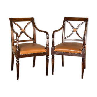 Pair of armchairs